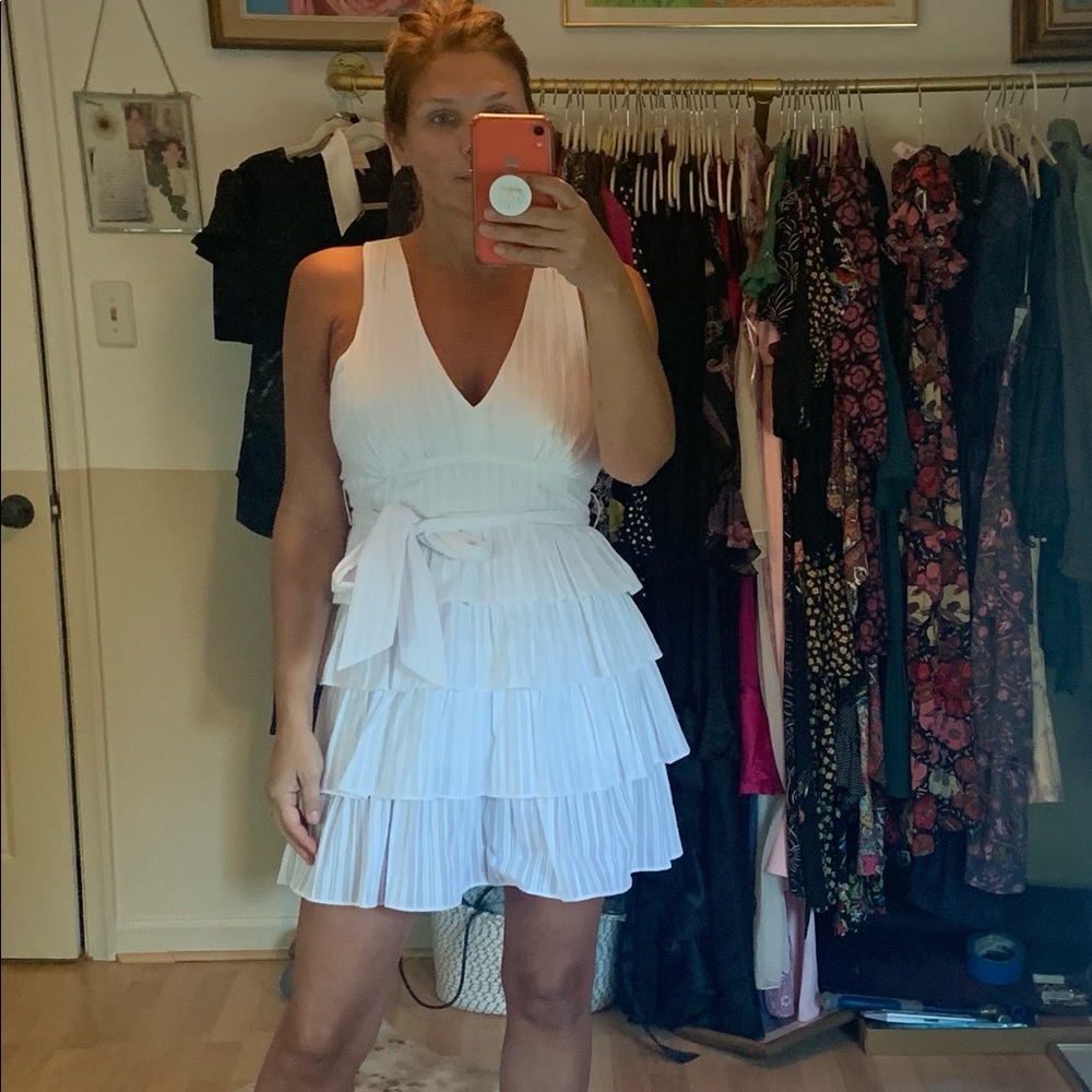 White LIKELY dress